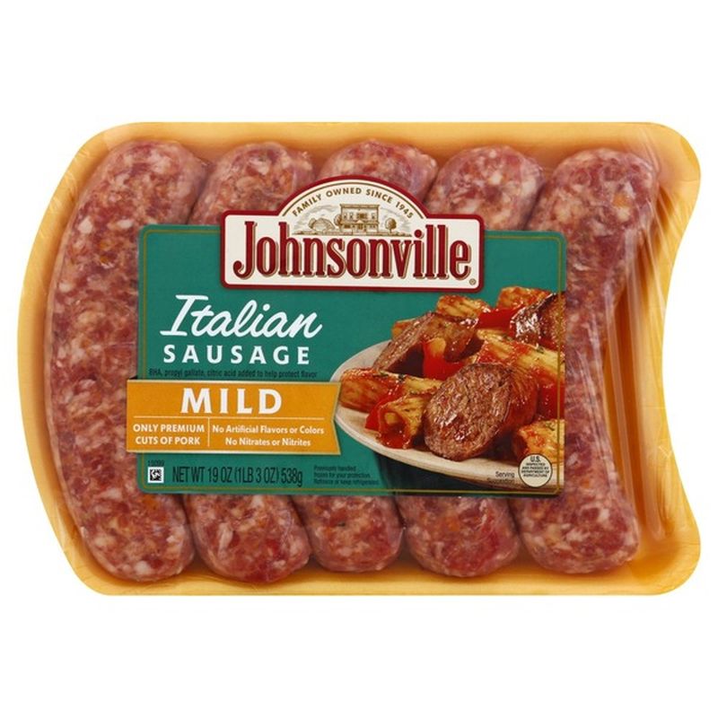 Johnsonville Italian Sausage, Mild (5 ct) from Walmart