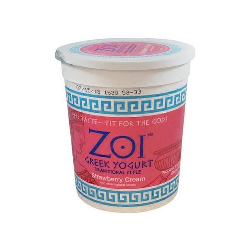 Zoi Greek Yogurt (32 oz) from Safeway Instacart