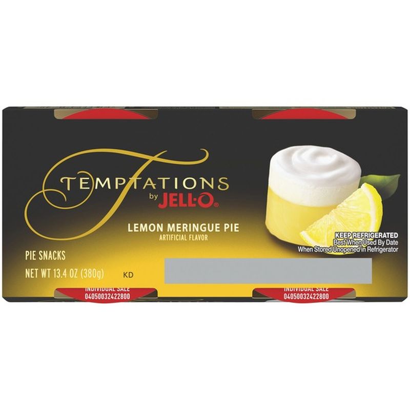 JellO Ready to Eat Lemon Meringue Pie Pudding Cups (3.35 oz) from Fred Meyer Instacart