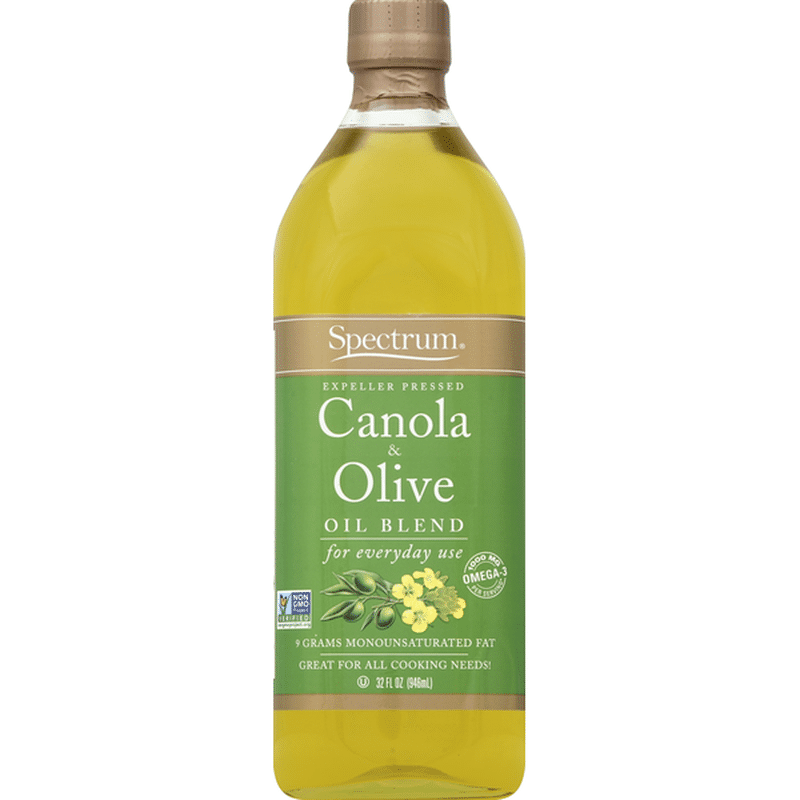 Spectrum Oil Blend, Canola & Olive (32 fl oz) Instacart
