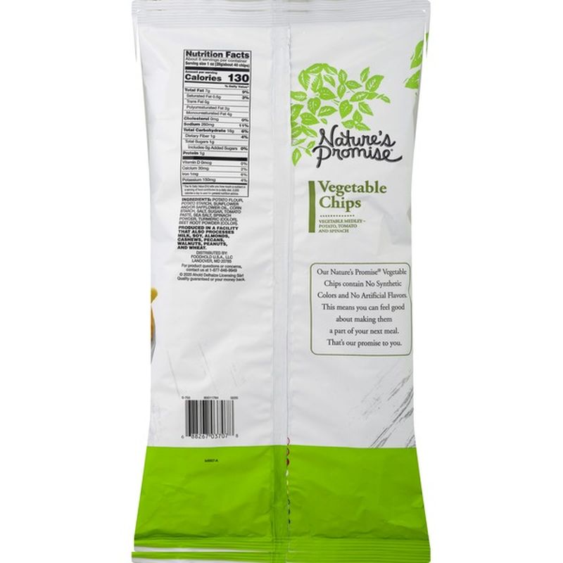 Nature's Promise Vegetable Chips (7.5 oz) from Giant Food Instacart