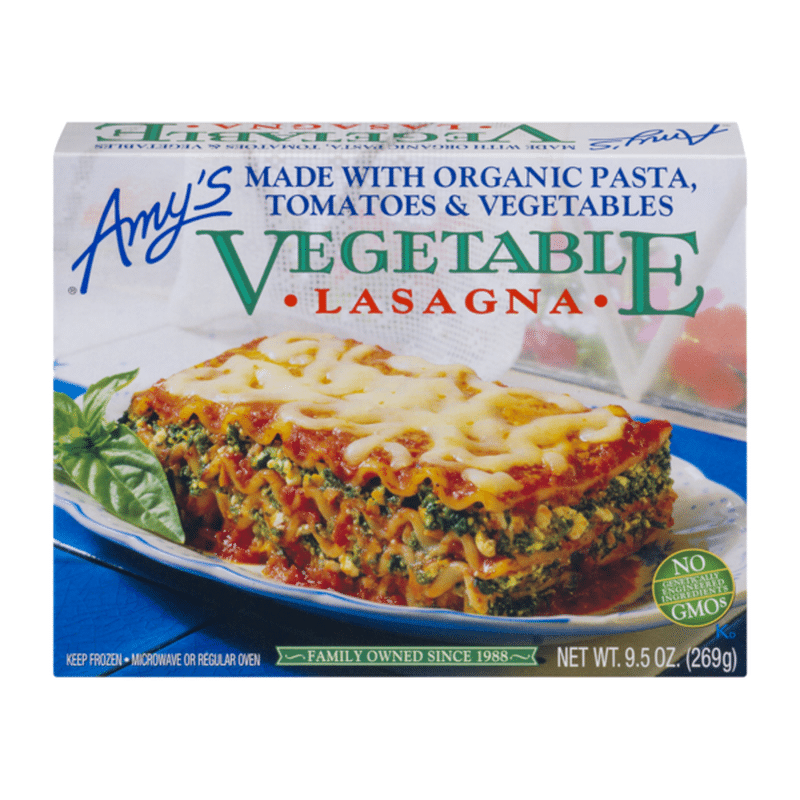 Amy's Vegetable Lasagna (9.5 Oz) From Kroger - Instacart