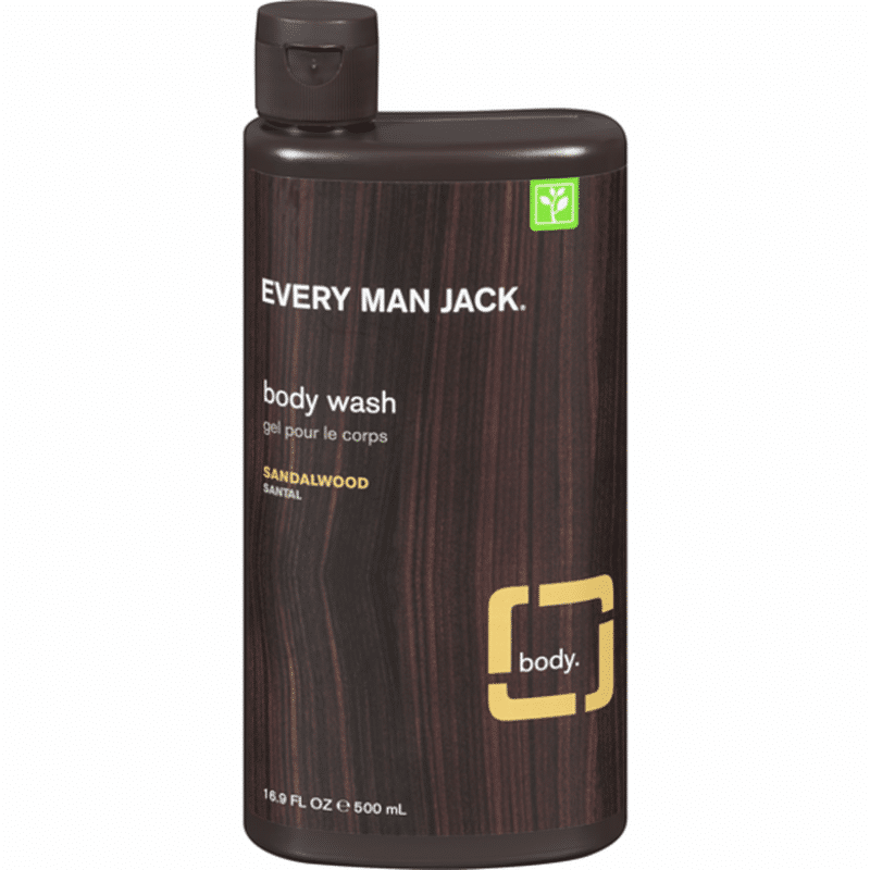 Every Man Jack Sandalwood Body Wash (16.9 fl oz) Instacart