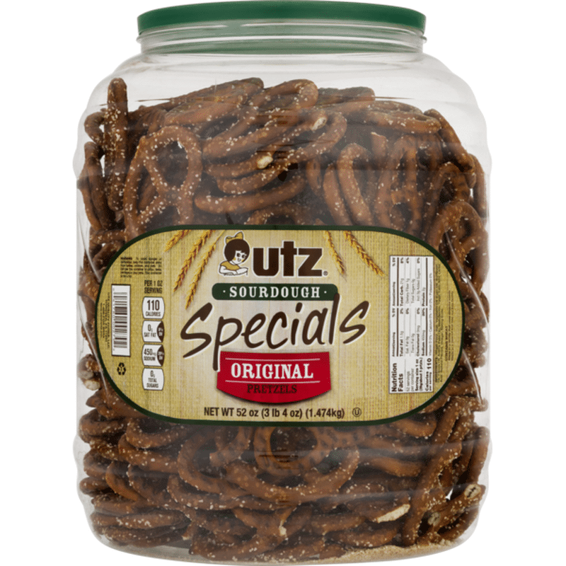 Utz Pretzels Original Specials Sourdough (52 oz) Instacart
