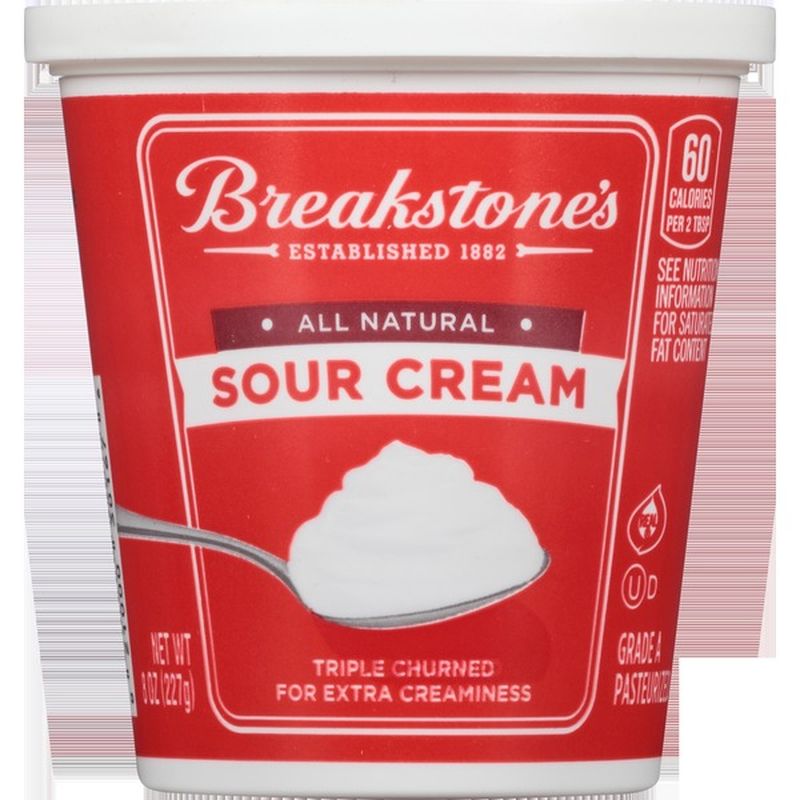 Breakstone'S All Natural Sour Cream (8 oz) from ShopRite Instacart