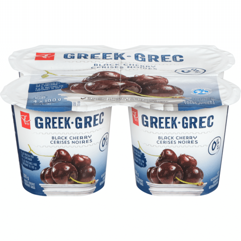 President's Choice 0% Greek Yogurt Cherry