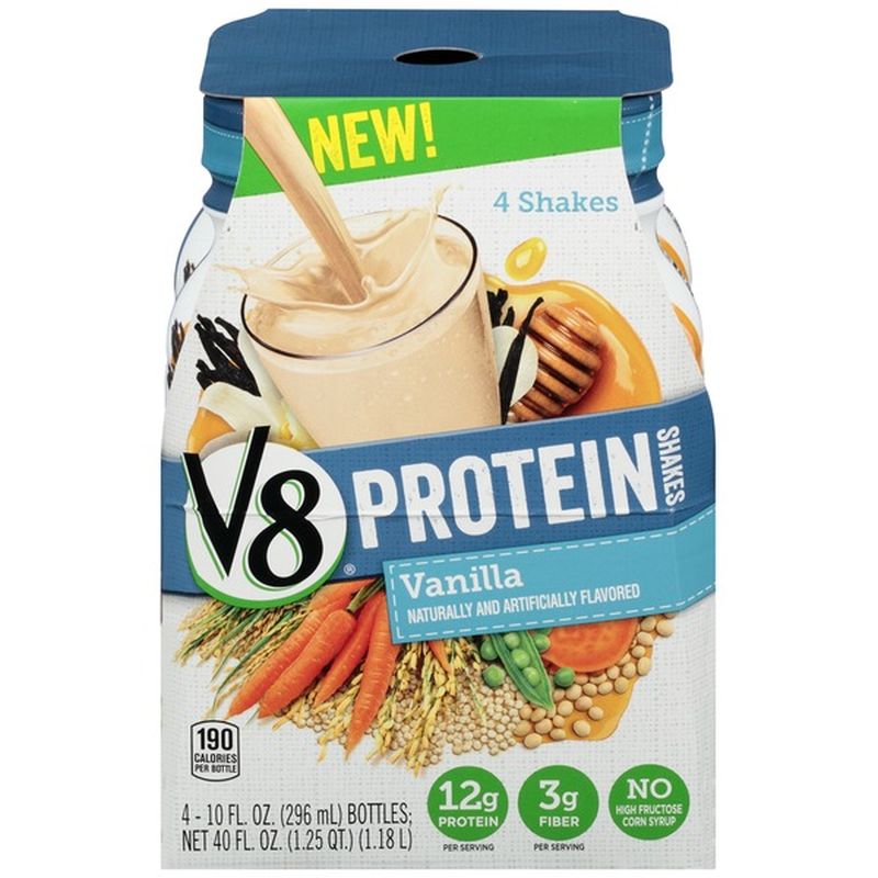 V8 Vanilla Protein Shakes (10 fl oz) Delivery or Pickup Near Me Instacart