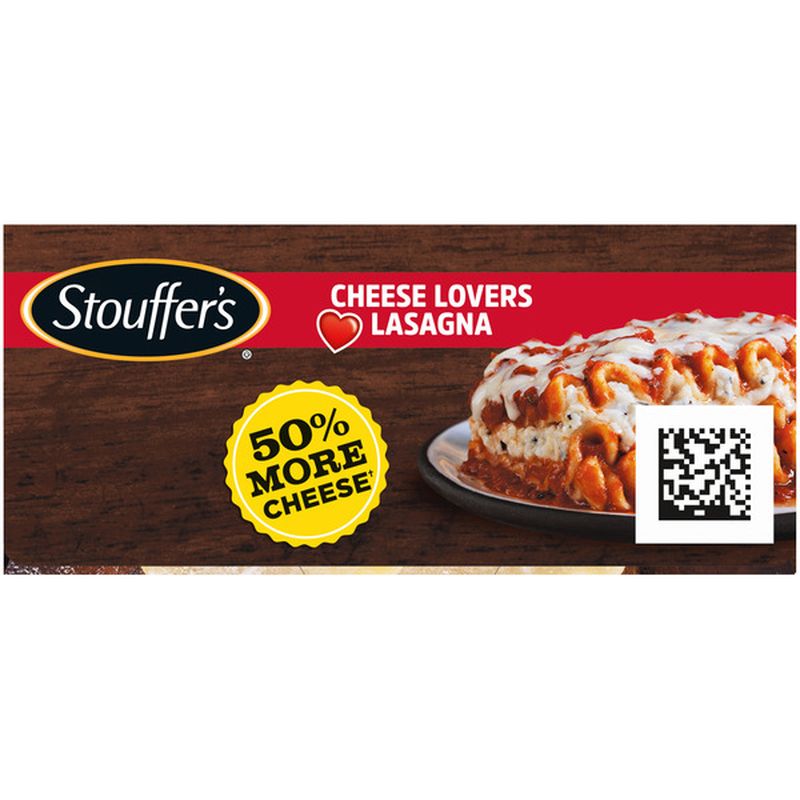Stouffer's Cheese Lovers Lasagna Frozen Meal (10.75 oz) Instacart