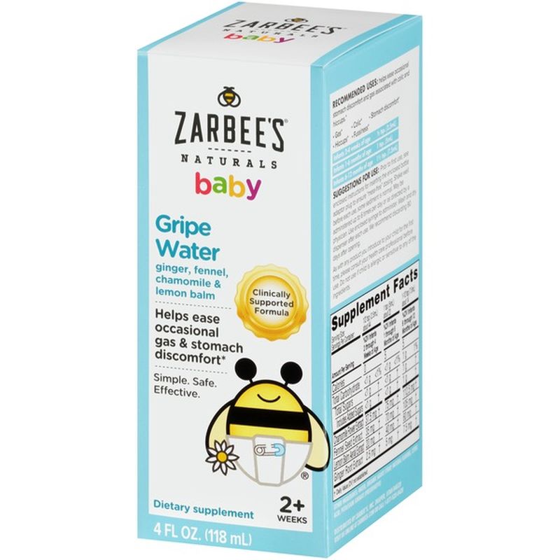 zarbee's naturals baby gripe water