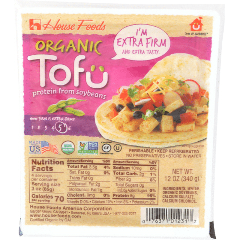 House Foods Organic Tofu Extra Firm 12 Oz Instacart