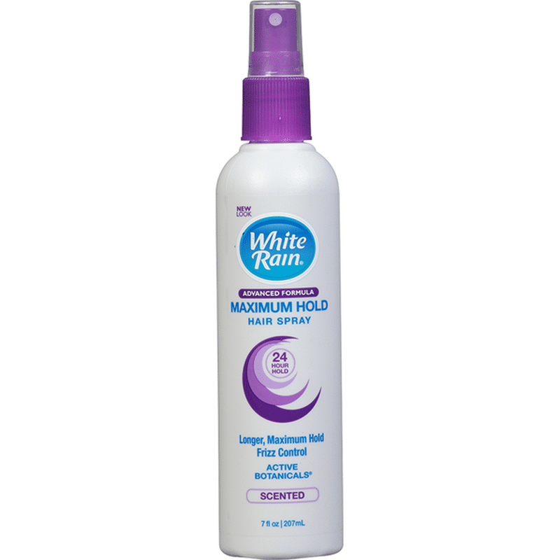 White Rain Hair Spray, Maximum Hold, Scented (7 oz) Instacart