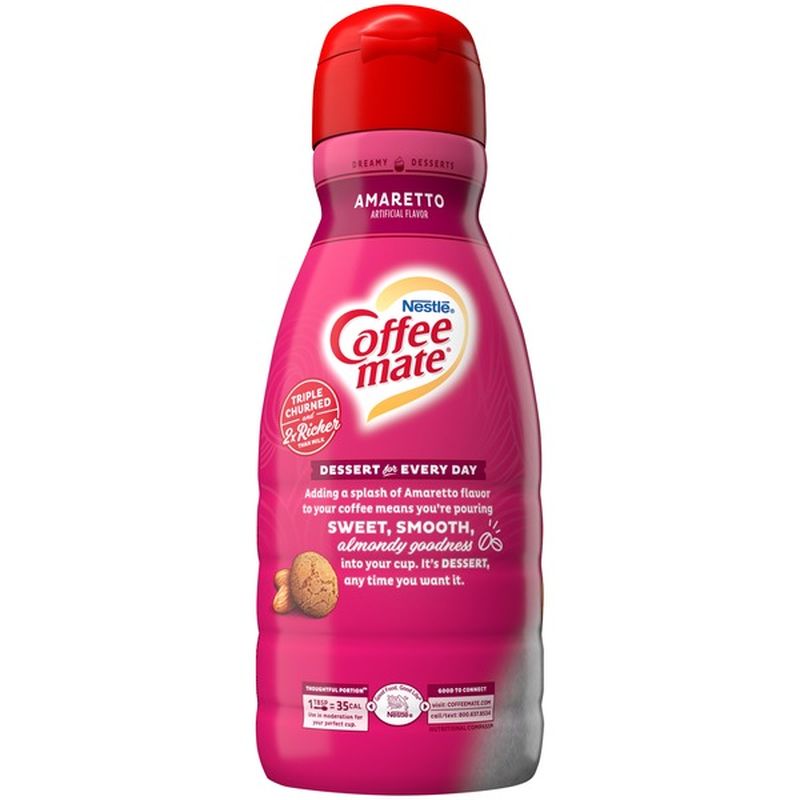 Nestlé Coffee Mate Amaretto Liquid Coffee Creamer (32 oz) from Food