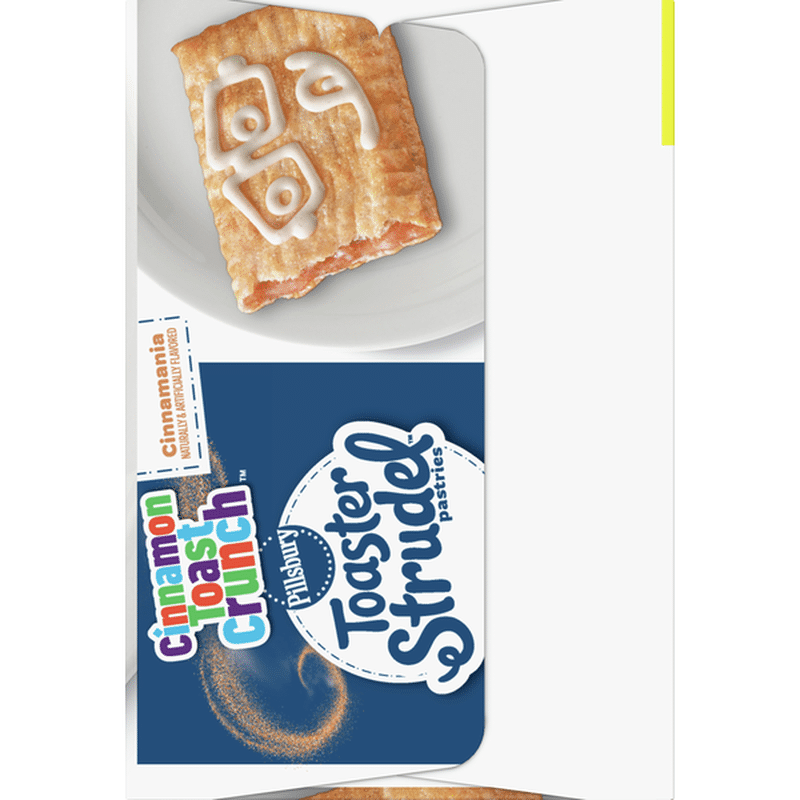 Pillsbury Toaster Pastries, Cinnamania, Cinnamon Toast Crunch, Value Size