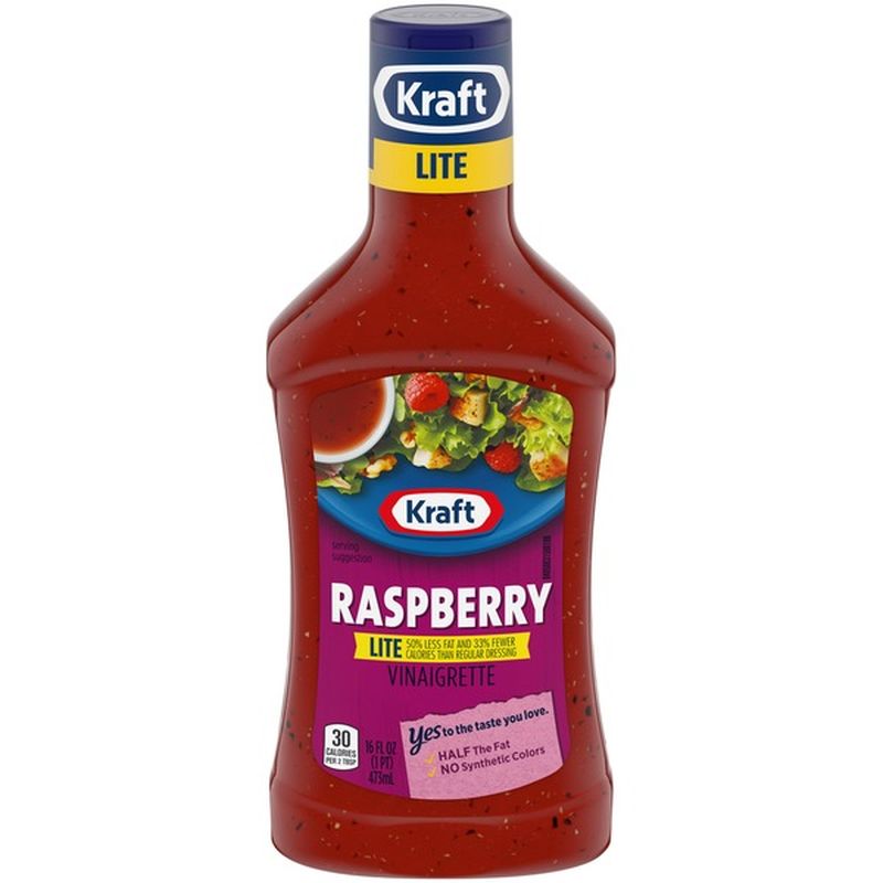 Kraft Raspberry Vinaigrette Lite Dressing (16 fl oz) from ...
