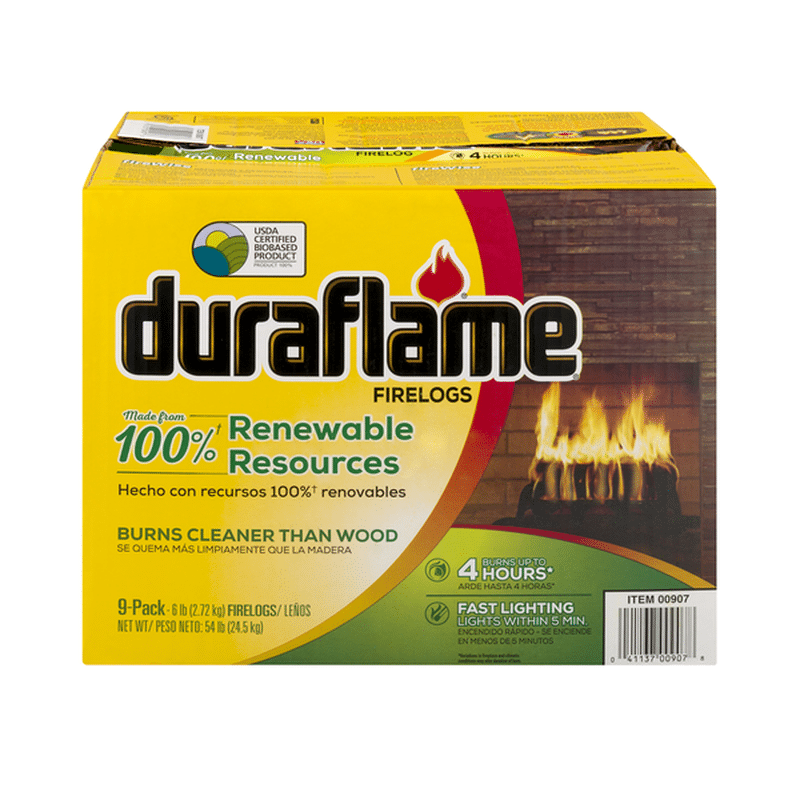 duraflame® Firelogs (6 lb) from Costco Instacart