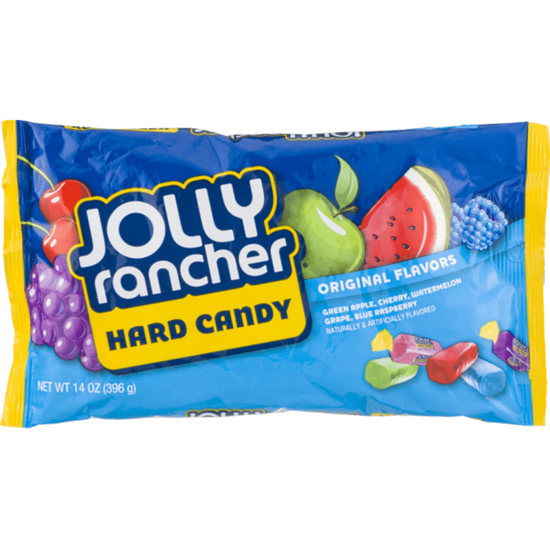 Jolly Ranchers Hard Candy, Watermelon, Green Apple, Cherry, Grape, and ...