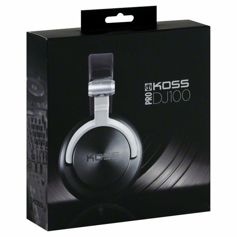 Koss Pro DJ100 Black Full Size Headphone