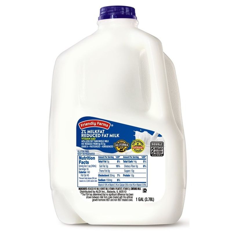 Friendly Farms 2% Milk (1 gal) - Instacart