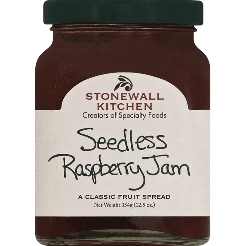 Stonewall Kitchen Jam, Raspberry, Seedless (12.5 oz) Instacart