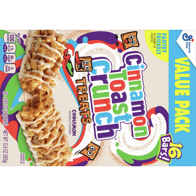 Cinnamon Toast Crunch Treats, Cinnamon, Value Pack (0.85 oz) Instacart