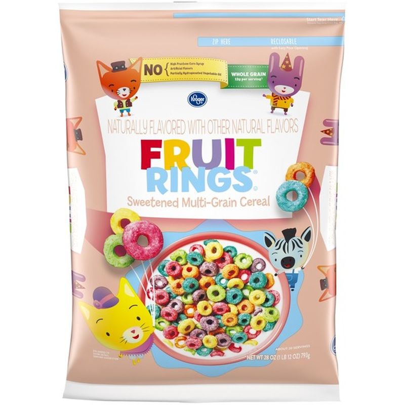 Kroger Fruit Rings Multigrain Cereal