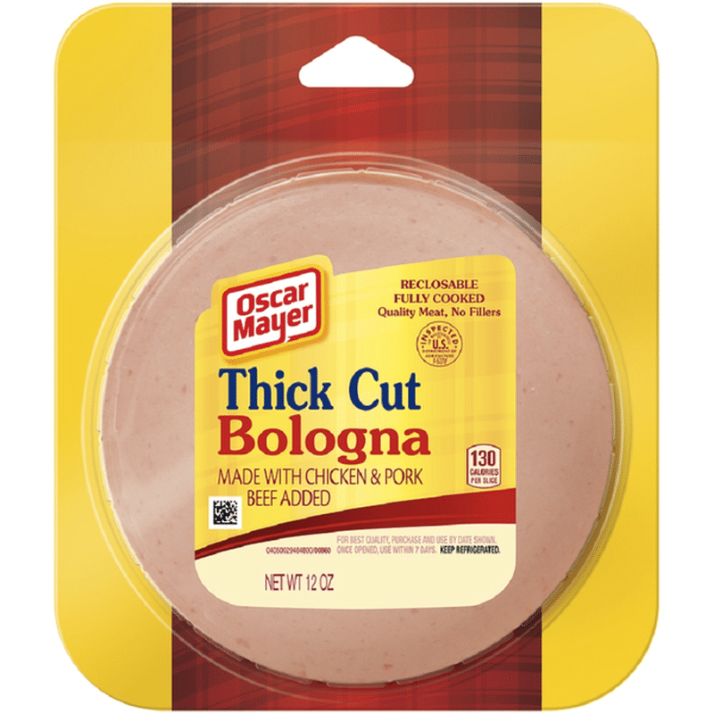 Oscar Mayer Thick Cut Bologna (12 oz) from FoodsCo Instacart