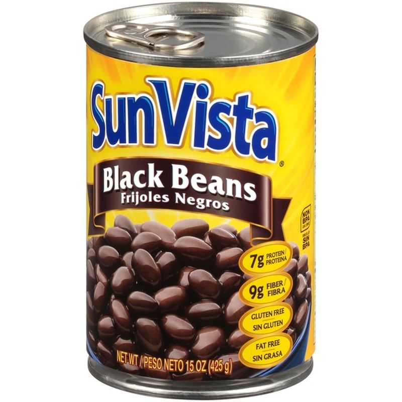 Sun Vista Black Beans (15 oz) from FoodsCo Instacart