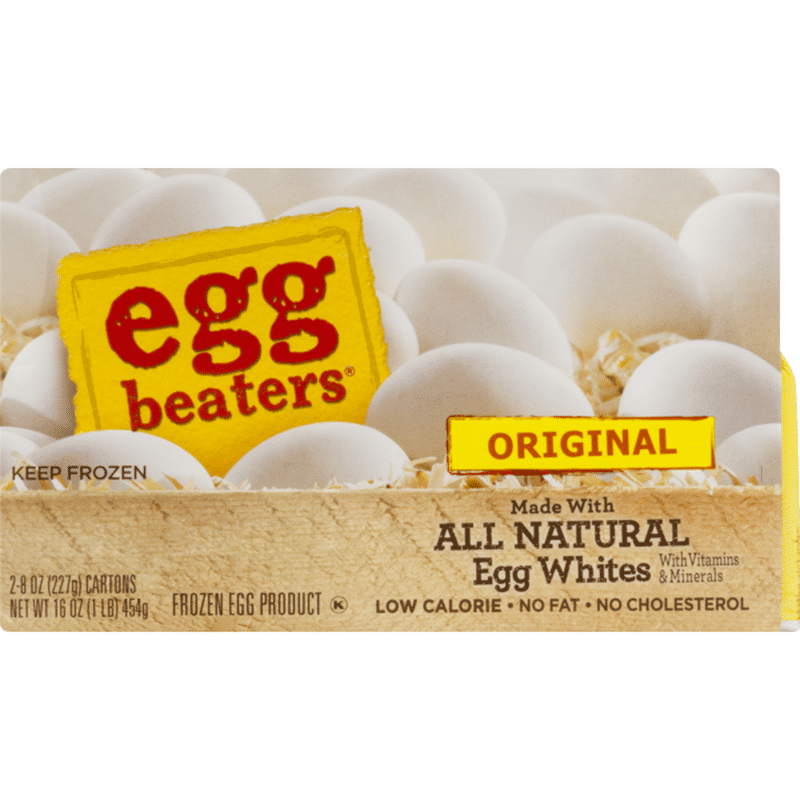 Egg Beaters Frozen Egg Product, Pasteurized (8 oz) Instacart