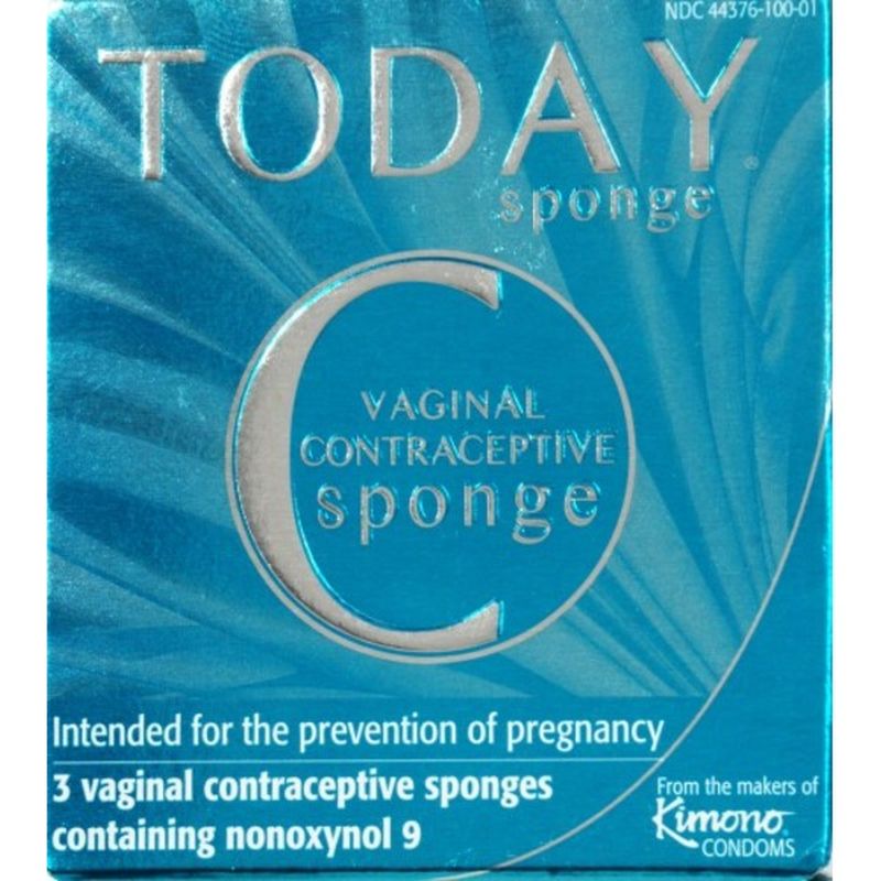 Today Sponge Vaginal Contraceptive Sponge (3 ct) from Kroger Instacart