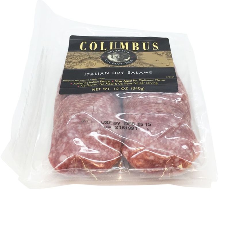 Columbus Italian Dry Salami (12 oz) from AJ's Fine Foods Instacart