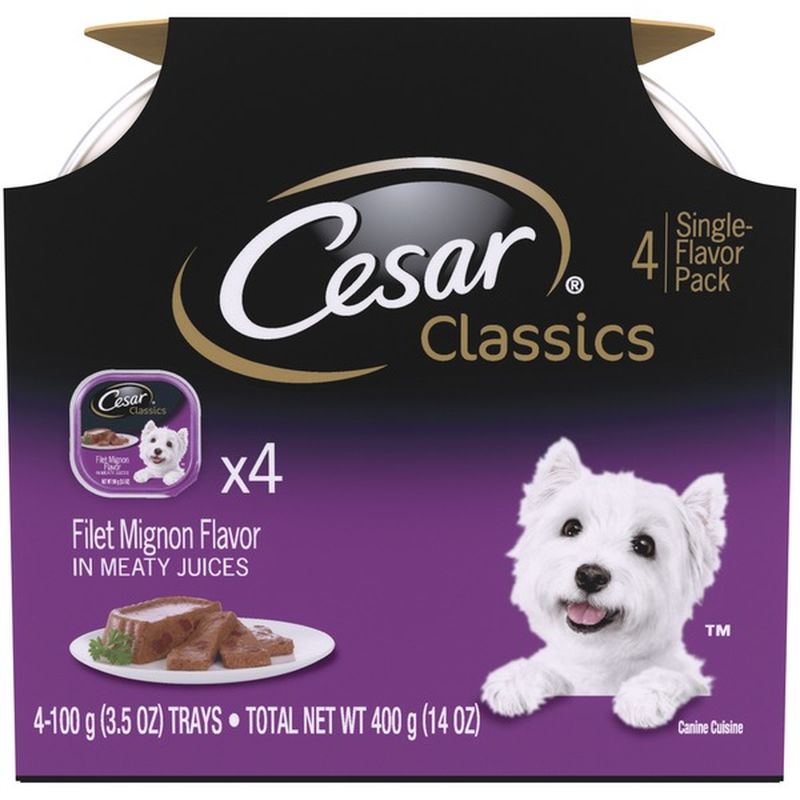 cesar classic wet dog food