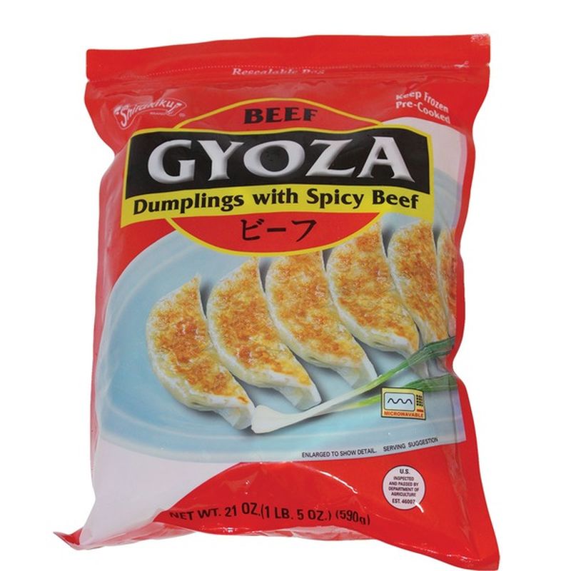 Shirakiku Gyoza Dumpling With Spicy Beef (21 oz) Instacart