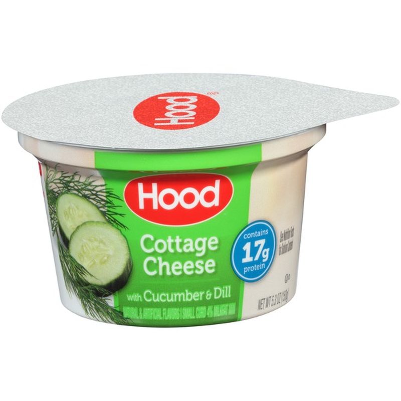 Hood Cottage Cheese with Cucumber & Dill Single Serve (5.3 oz) from