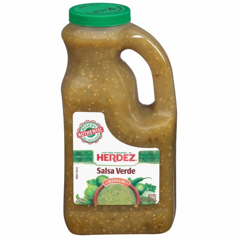 Herdez Medium Salsa Verde (68 oz) from FoodsCo Instacart