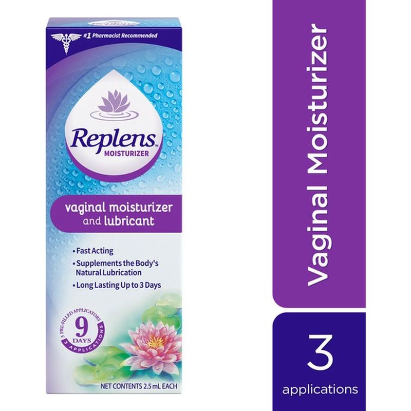 Replens Vaginal Moisturizer & Lubricant Gel (2 ml) - Instacart