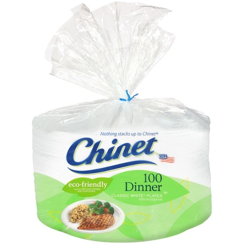10.38" Dinner Plate (100 ct) from Smart & Final Instacart