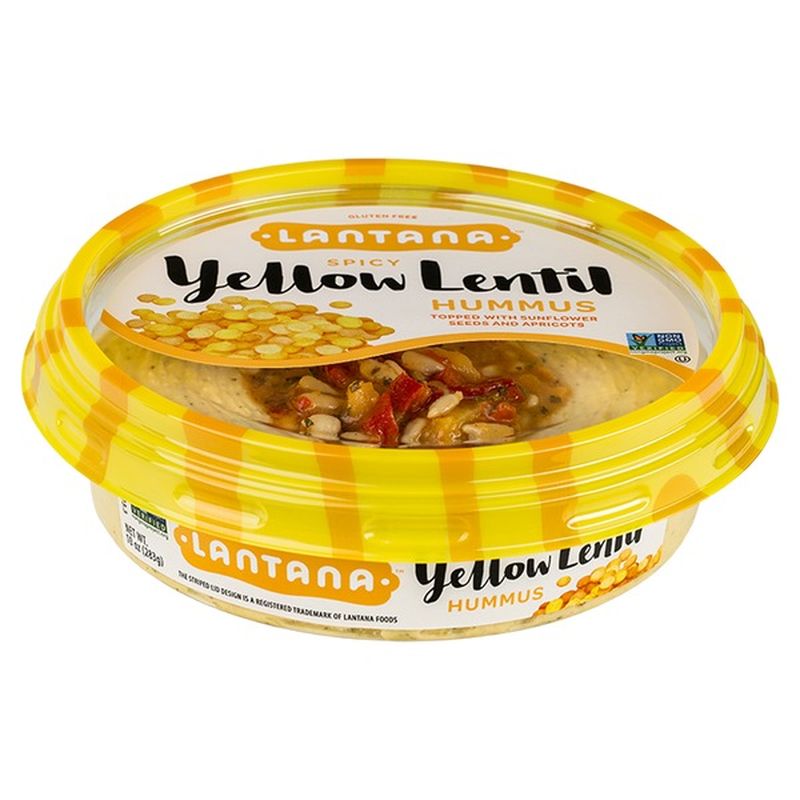 Lantana Hummus, Yellow Lentil, Spicy (10 oz) Instacart