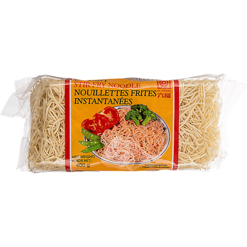 Six Fortune Instant Stir Fry Noodles (400 g) from Real Canadian