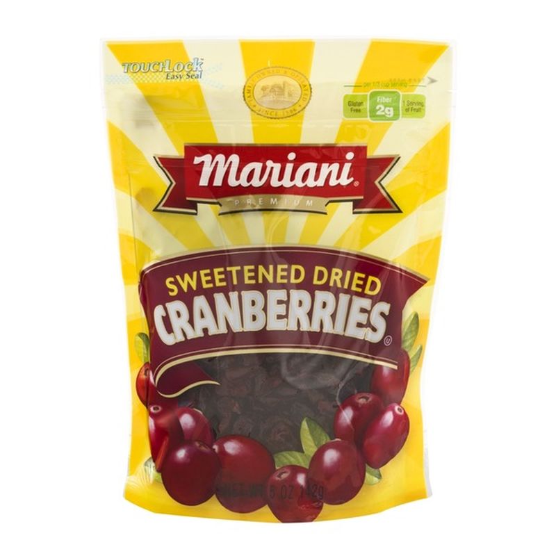 Mariani Sweetened Dried Cranberries, Original (5 Oz) - Instacart