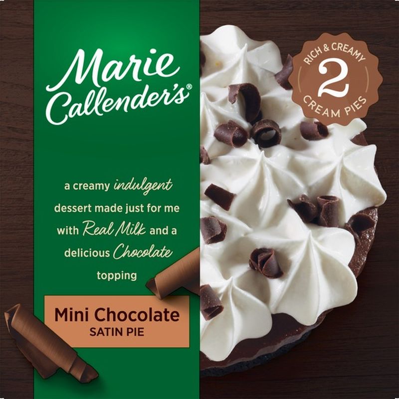 Marie Callender s Chocolate Satin Pie 6 Oz From Stater Bros Instacart