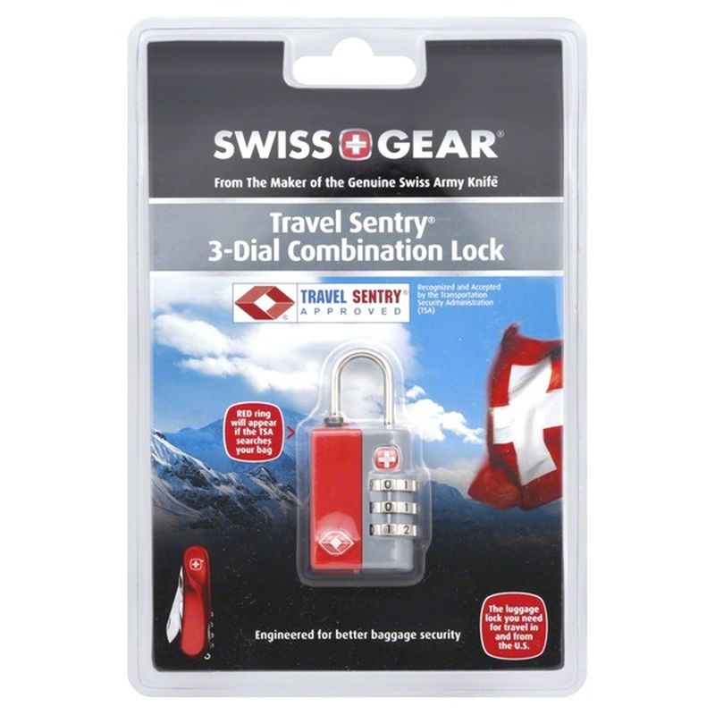 swiss gear 3 dial combination lock