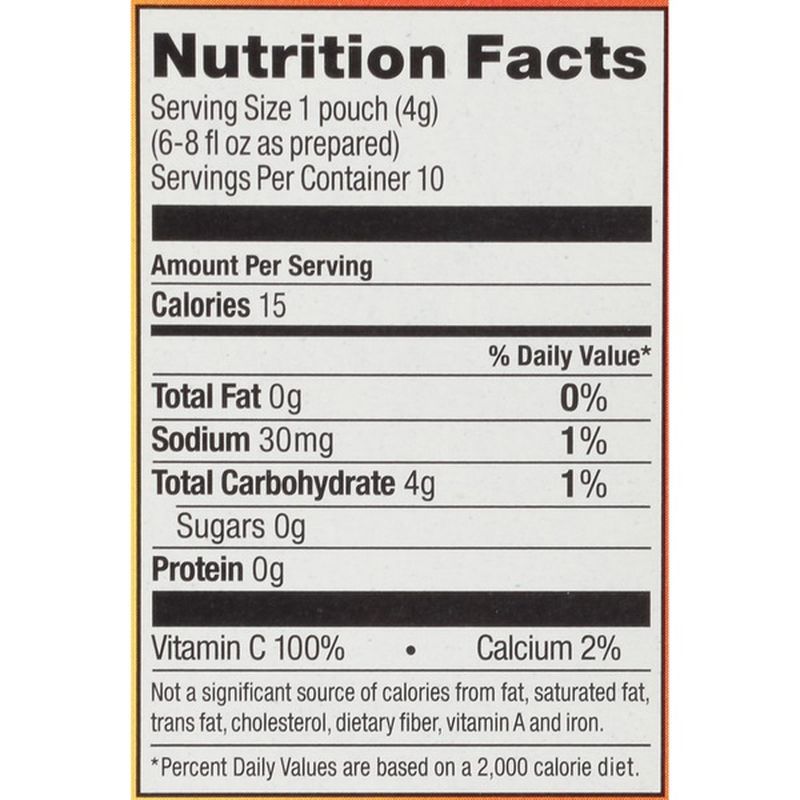 Alpine Sugar Free Spiced Apple Cider Instant Drink Mix 10 Ct Instacart