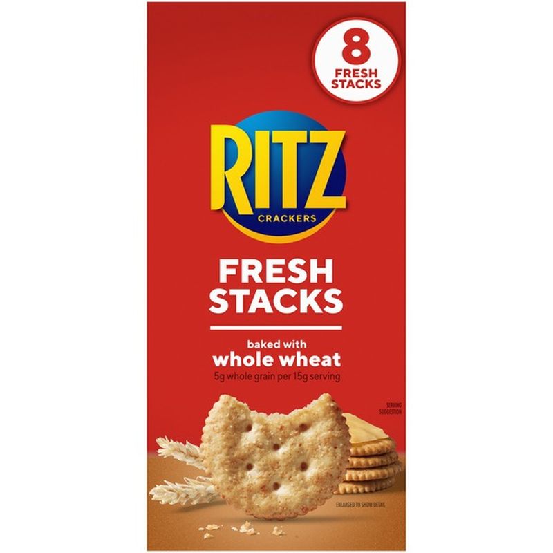 Nabisco Ritz Fresh Stacks Whole Wheat Crackers (11.6 oz) from Food4Less