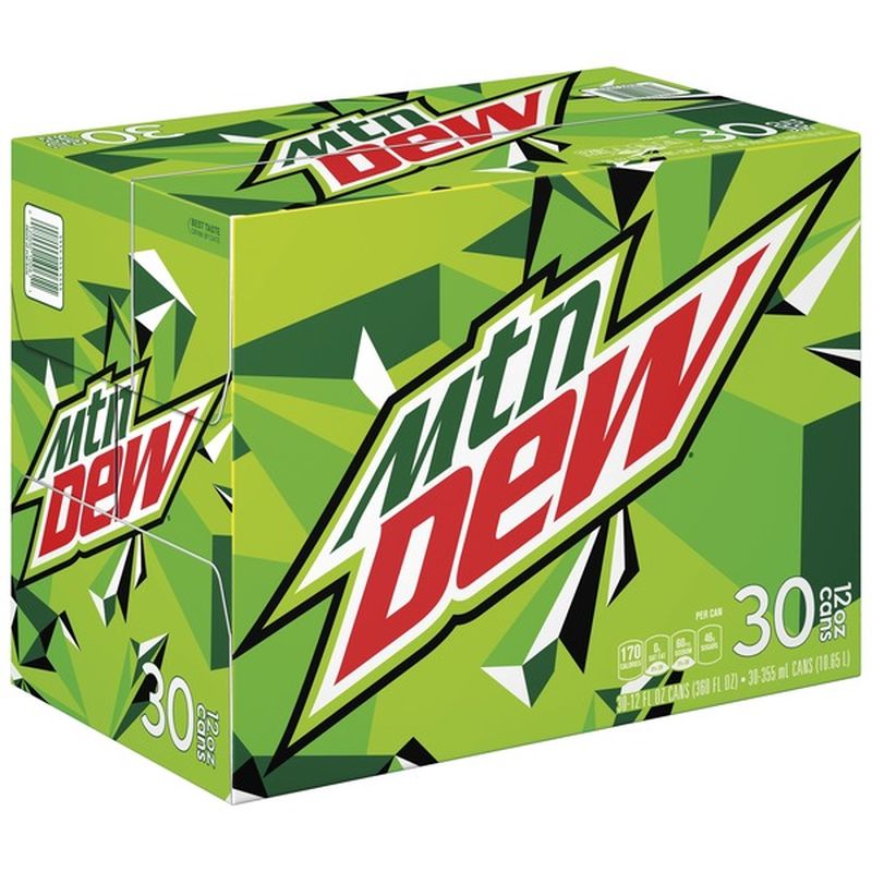 Mtn Dew Soda (12 fl oz) from Costco - Instacart