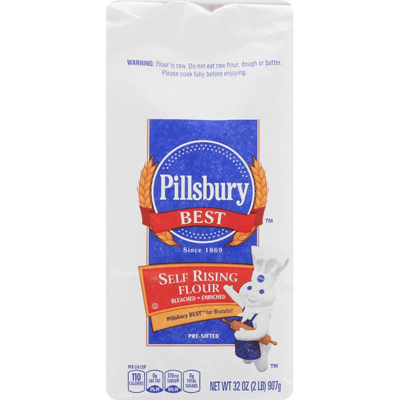 Pillsbury Best Self Rising Flour Bleached Enriched 32 Oz Instacart 7802