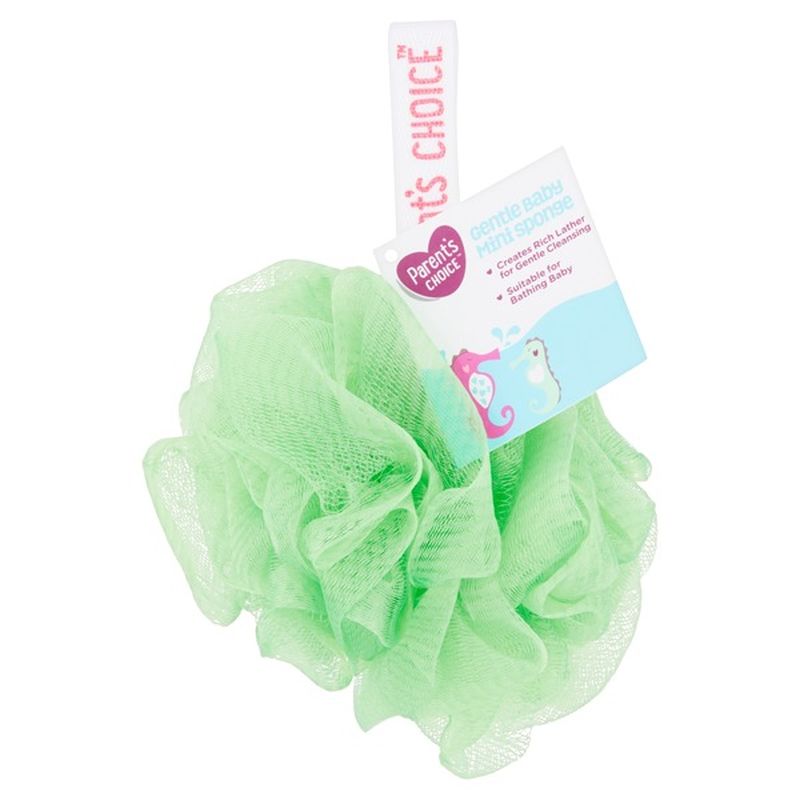 baby bath sponge
