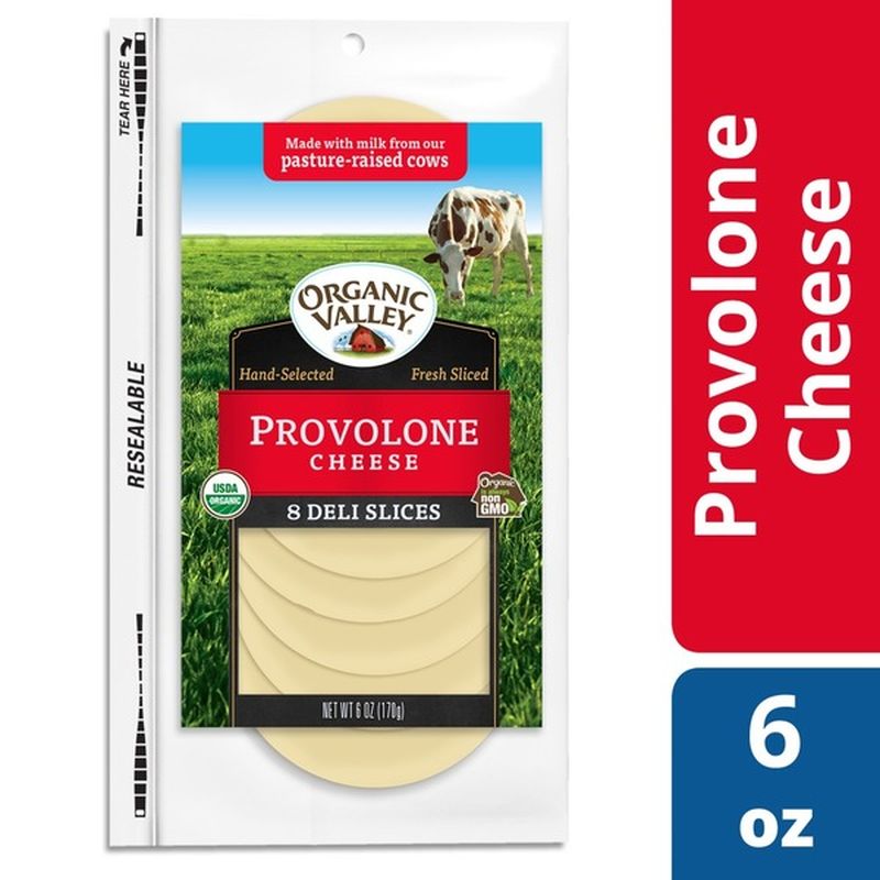 Organic Valley Organic Provolone Cheese Slices (6 oz) from LeBeau Nob ...