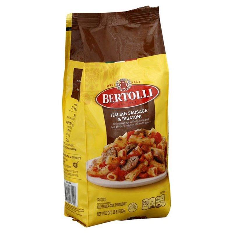 Bertolli Italian Sausage Rigatoni (22 oz) Instacart