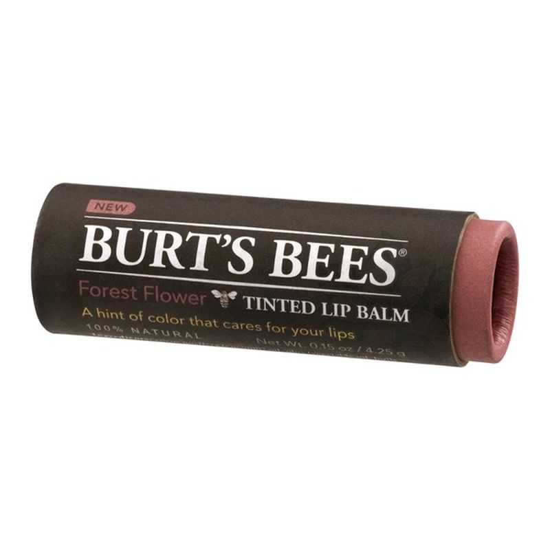 Burt's Bees Forest Flower Tinted Lip Balm (0.15 oz) Instacart