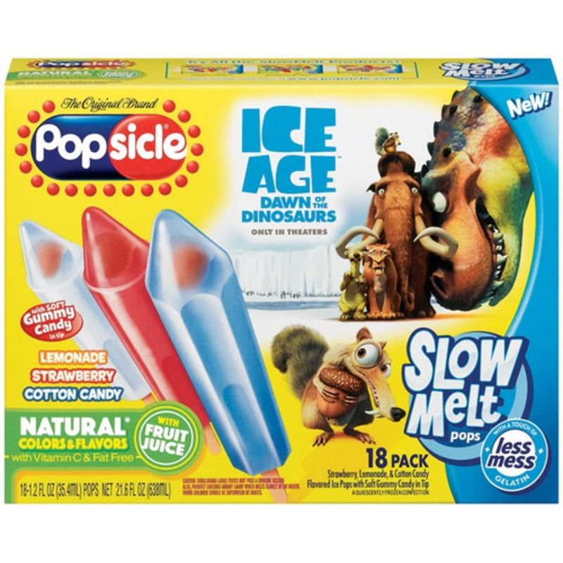 popsicle ice pops disney frozen minis